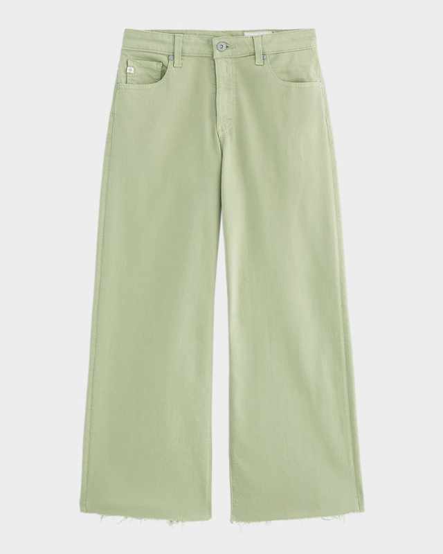 Saige Wide-Leg Crop Jeans